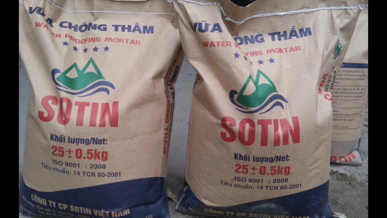 Vữa chống thấm Siton
