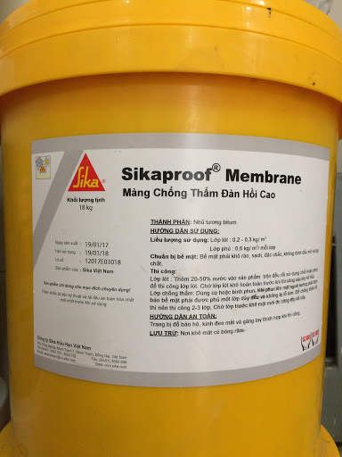 Thông tin sản phẩm Sikaproof Membrane